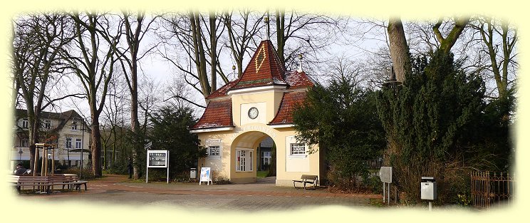 Bad Rothenfelde - Eingang zum Konzertgarten