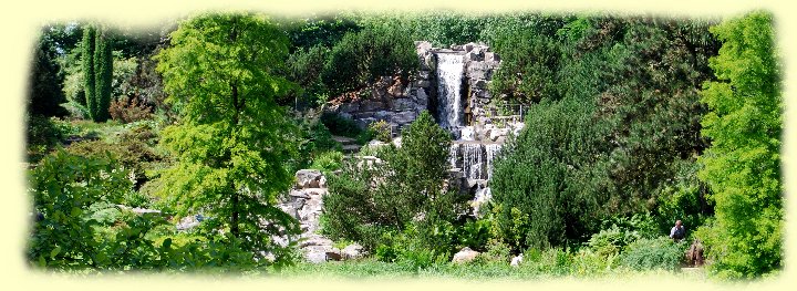 Wasserfall im Grugapark