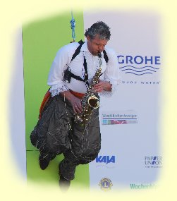 Saxophonisten Finn Martin
