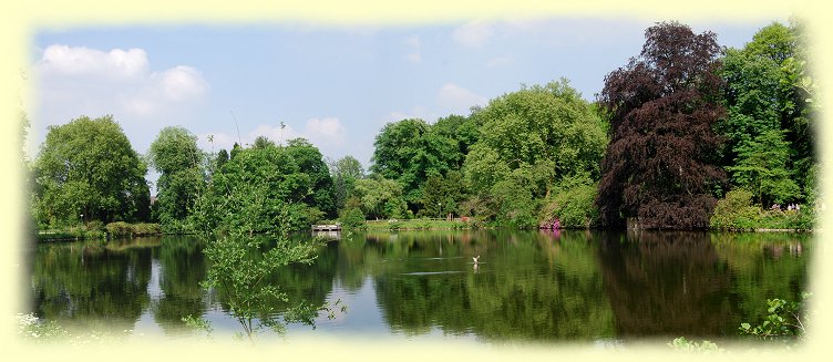 Rombergpark -  Groen Teich oder auch Schlossteich