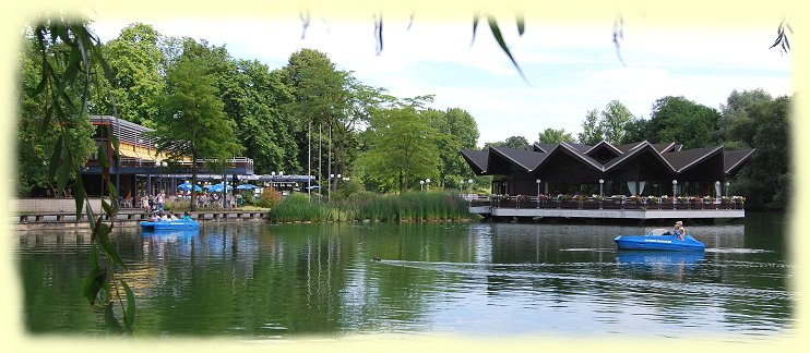 Westfalenpark - Buschmhlenteich mit Seepavillon