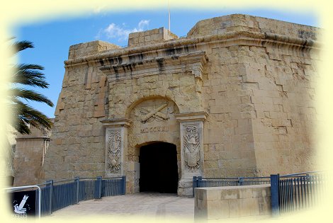 Malta - Couvre Porte - Eingangstor nach Vittoriosa