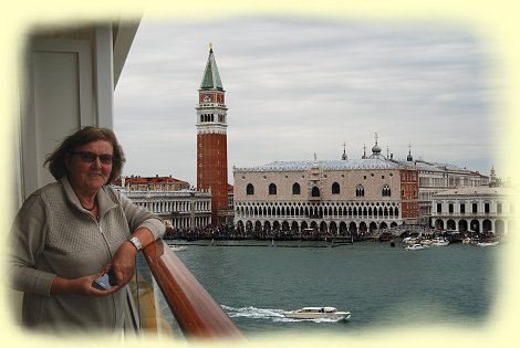 Venedig - Blick zum Markusplatz