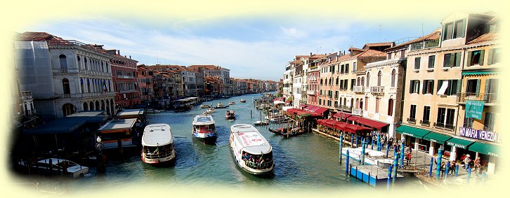 Venedig - Blick von der Rialto-Brcke