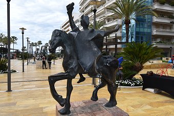 Marbella - Trajano a Caballo - Trajan zu Pferd
