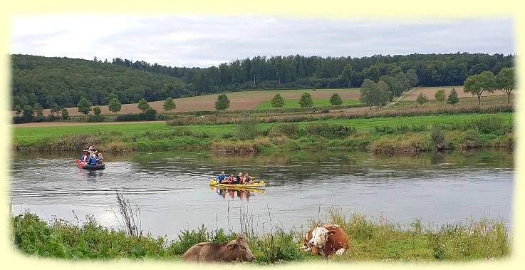 Weser -  Paddelboote