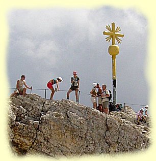 Zugspitze - Gipfelkreuz