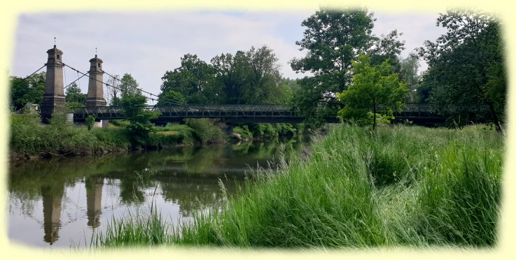 Kabelhngebrcke - Fluss Argen