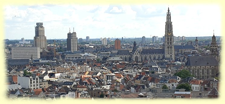 Antwerpen - Blick vom Museum aan de Stroom