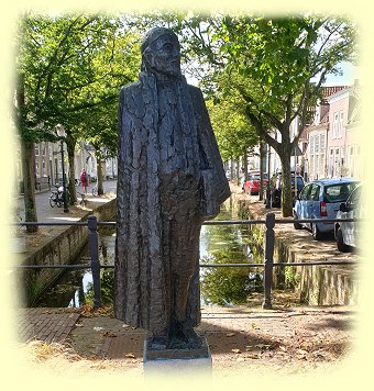 Enkhuisen - Statue des Bernardus Paludanus