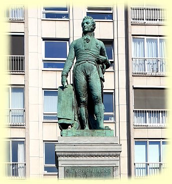 Gent - Statue von Lieven Bauwens