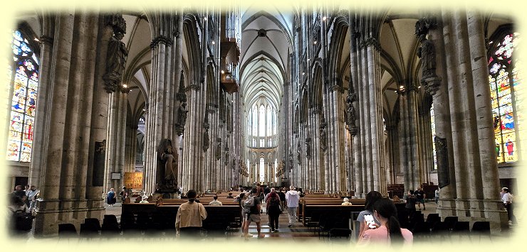 K�ln 2025 - Dom - Hauptschiff