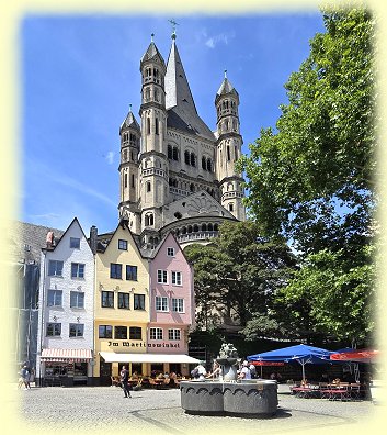 K�ln 2025 - Kirche Gro� St. Martin - 1