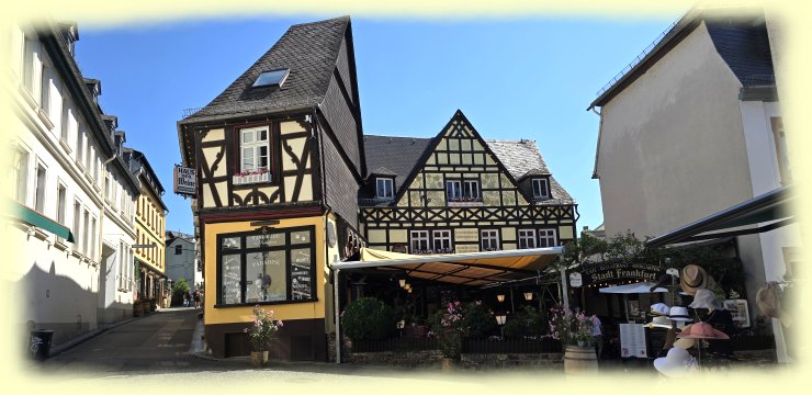 R�desheim - Cafe Stadt Frankfurt