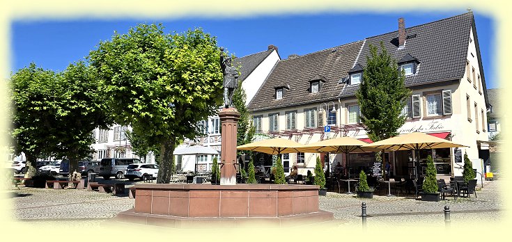 R�desheim 2025 - Weinbrunnen