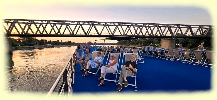 DCS Amethyst 2 - Sonnenuntergang auf Deck