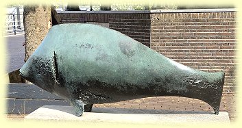 Zaandam - Fischskulptur