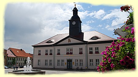 Bad Frankenhausen - Markt mit Rathaus