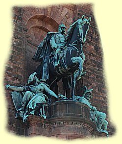 Kyffhuser Denkmal - Reiterstandbild von Kaiser Wilhelm I