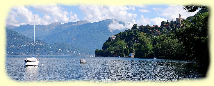 Lago Maggiore - Pino vor der Grenze