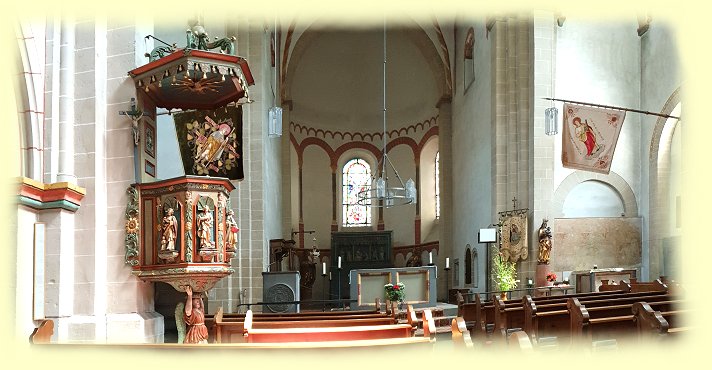 Treis-Karden - Stiftskirche St. Castor - innen