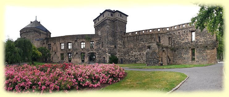 Andernach 2022 - Ruine der kurklnischen Burg