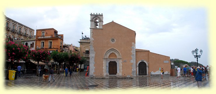 Taormina -.Kirche San Agostino