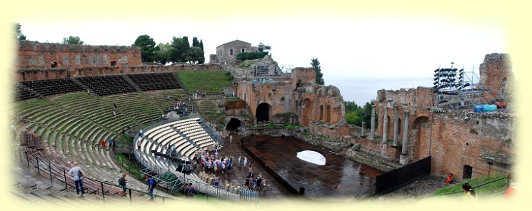 Taormina - Teatro Greco Bhne