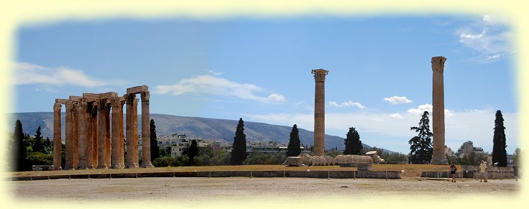 Athen - Tempel des Olympischen Zeus