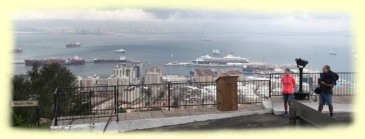 Gibraltar - Aussichtsplattform