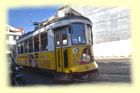 Lissabon - Straenbahn Linie 28