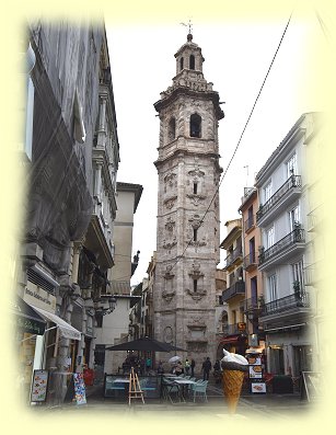 Valencia - Torre de la Iglesia de Santa Catalina