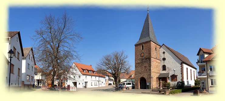 Schweigen-Rechtenbach - protestantischen Kirche