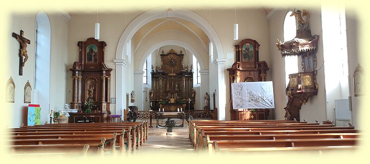 Maikammer - kath. Pfarrkirche - innen