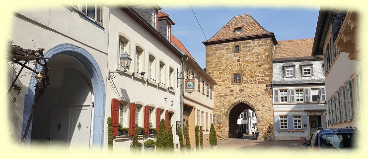 Freinsheim - Inneres Vortor zum Eisentor