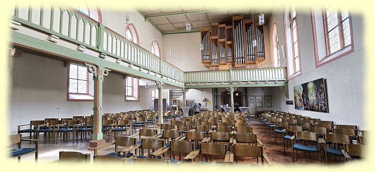 Bad Bergzabern - Marktkirche - Orgel