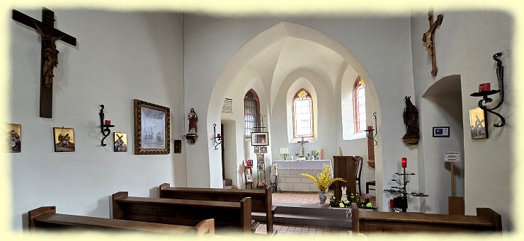 Oberwesel - Katherinenkapelle - innen