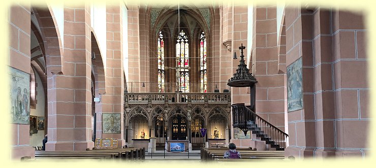 Oberwesel - Liebfrauenkirche - innen