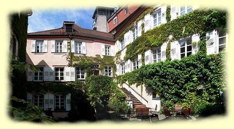 Baden Baden - malerischen Innenhof des Baldreit