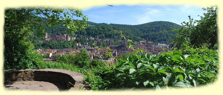 Heidelberg - Aufstieg zum Philosophenweg