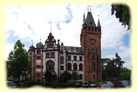 Weinheim - Schloss heute Rathaus