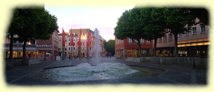 Mainz - Hfchenbrunnen - Brunnen am Hfchen