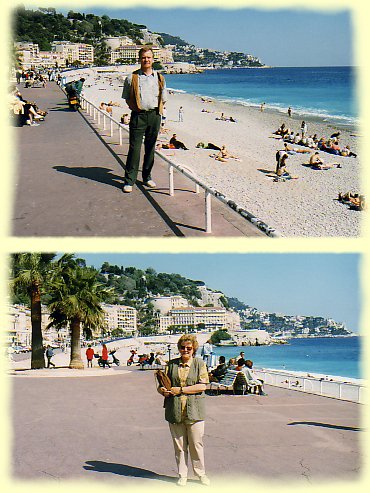 Promenade in Nizza