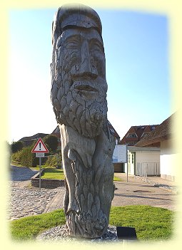 Breege - Holzskulptur