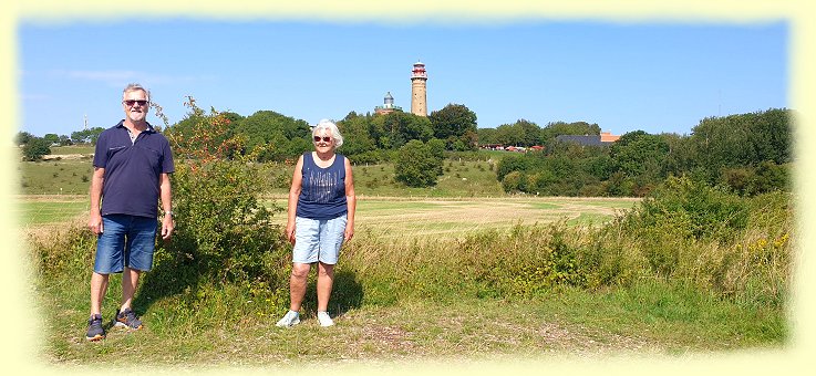 Kap Arkona - Leuchttrme in der Ferne