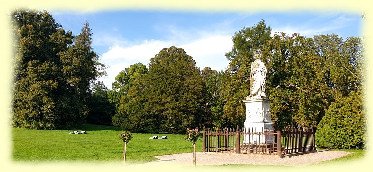 Putbus - Denkmal von Wilhelm Malte I