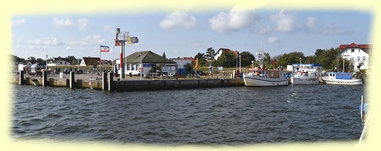 Hiddensee - Vitte - Hafen