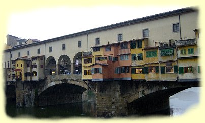 Brcke der Goldschmiede, der Ponte Vecchio