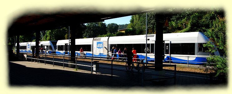Ahlbeck -  Bahnhof - Zug