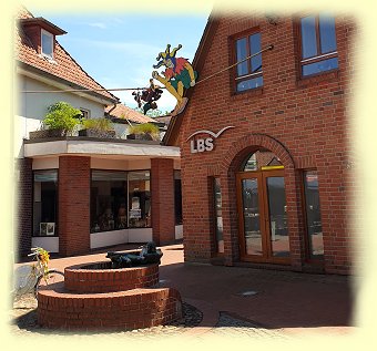 Soltau - Brunnen auf dem Burgplatz